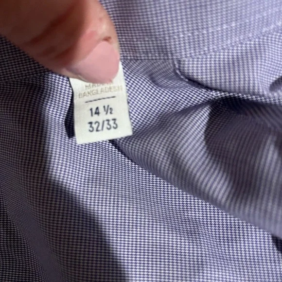 Ryan seacrest men’s button down shirt 32/33 14.5 1285 - Picture 4 of 4